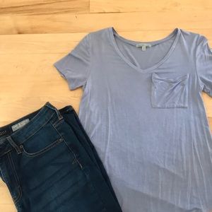 Periwinkle Casual Top